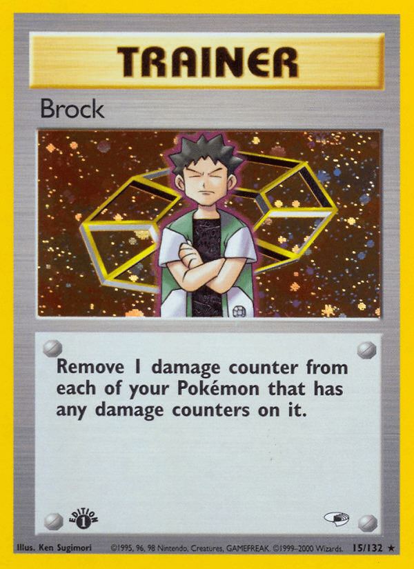 Brock artwork — Gym Heroes 15/132