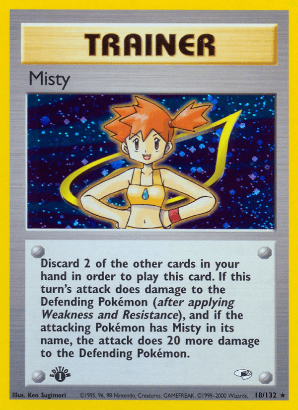 Misty artwork — Gym Heroes 18/132