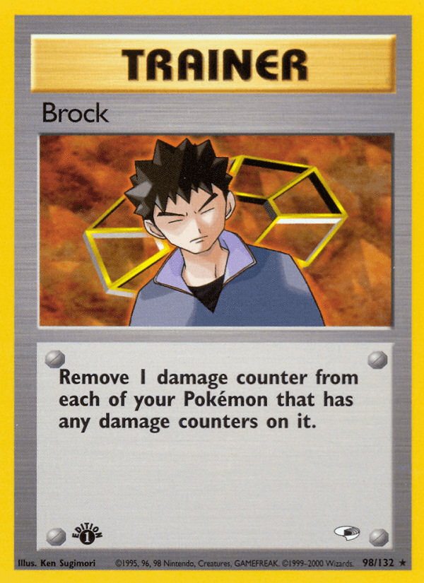 Brock artwork — Gym Heroes 98/132