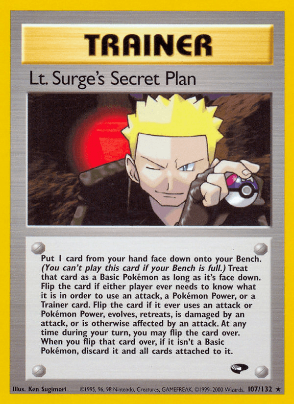 Lt. Surge's Secret Plan — Gym Challenge 107/132