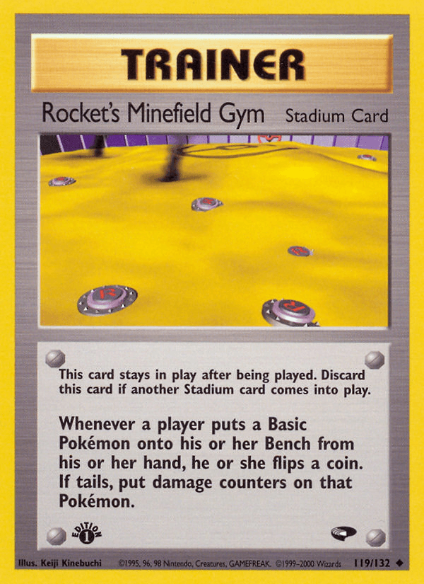 Rocket's Minefield Gym — Gym Challenge 119/132