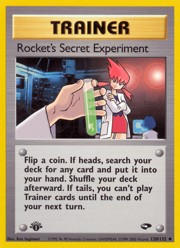 Rocket's Secret Experiment artwork — Gym Challenge 120/132