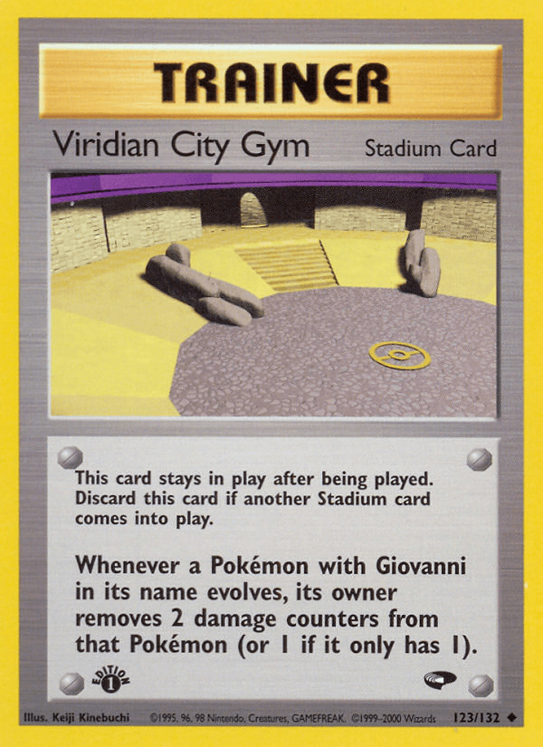 Viridian City Gym — Gym Challenge 123/132