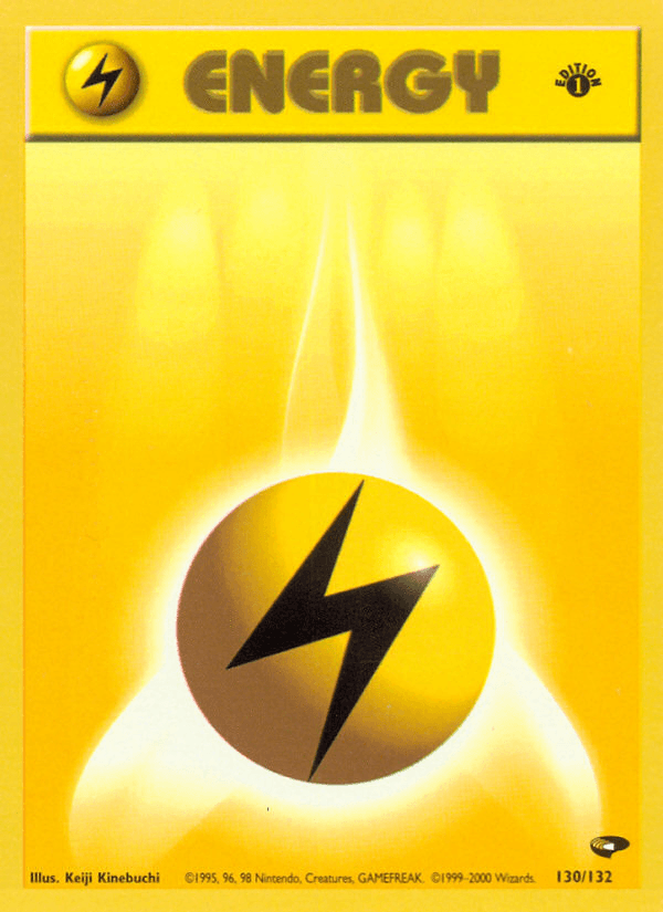 Lightning Energy artwork — Gym Challenge 130/132