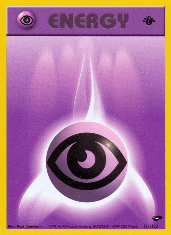 Psychic Energy artwork — Gym Challenge 131/132