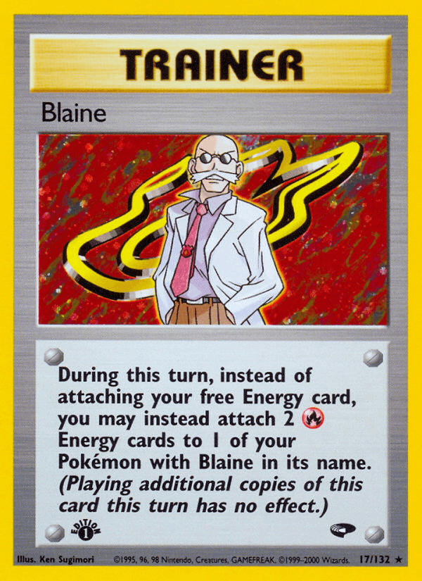 Blaine artwork — Gym Challenge 17/132