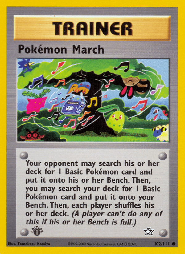 Pokémon March — Neo Genesis 102/111
