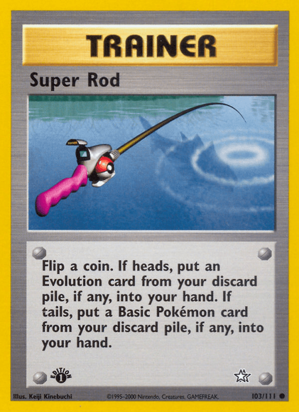Super Rod artwork — Neo Genesis 103/111