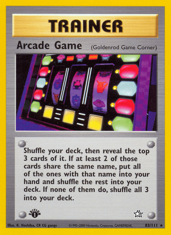 Arcade Game — Neo Genesis 83/111