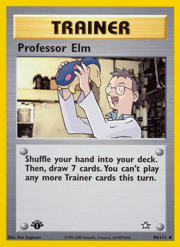 Professor Elm — Neo Genesis 96/111