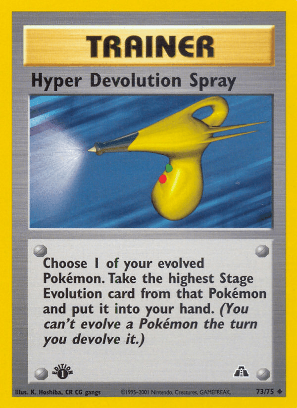 Hyper Devolution Spray — Neo Discovery 73/75