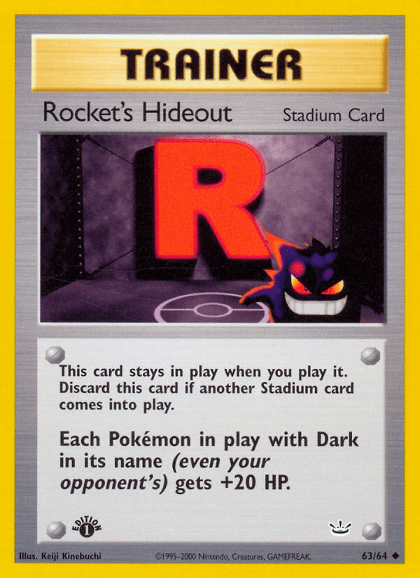 Rocket's Hideout artwork — Neo Revelation 63/66
