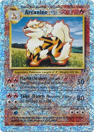 Arcanine — Legendary Collection 36/110