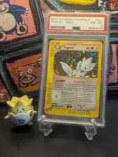 2003 Pokemon 🪽 Aquapolis Togetic Holo Rare WoTC #H27 PSA 8 NM-MT ✨ W/ Swirl 🌀