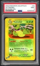 Pokemon Cards - PSA 9 Victreebel 42/147 - Aquapolis Reverse Holo - MINT - PSA9