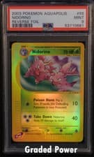 Aquapolis Reverse Holo Nidorino PSA 9 REVERSE HOLO (0681) 55/147 Magic MTG