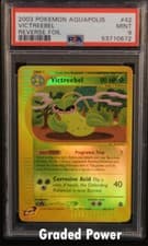 Aquapolis Reverse Holo Victreebel PSA 9 REVERSE HOLO (0672) 42/147 Pokemon