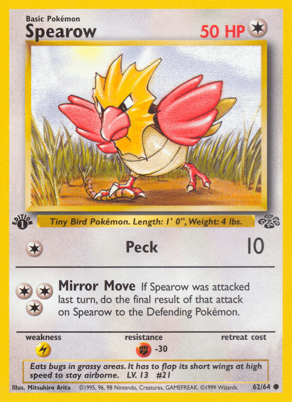 Spearow — Jungle 62/64