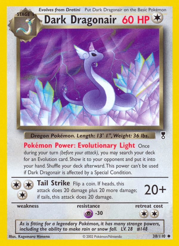 Dark Dragonair artwork — Legendary Collection 38/110