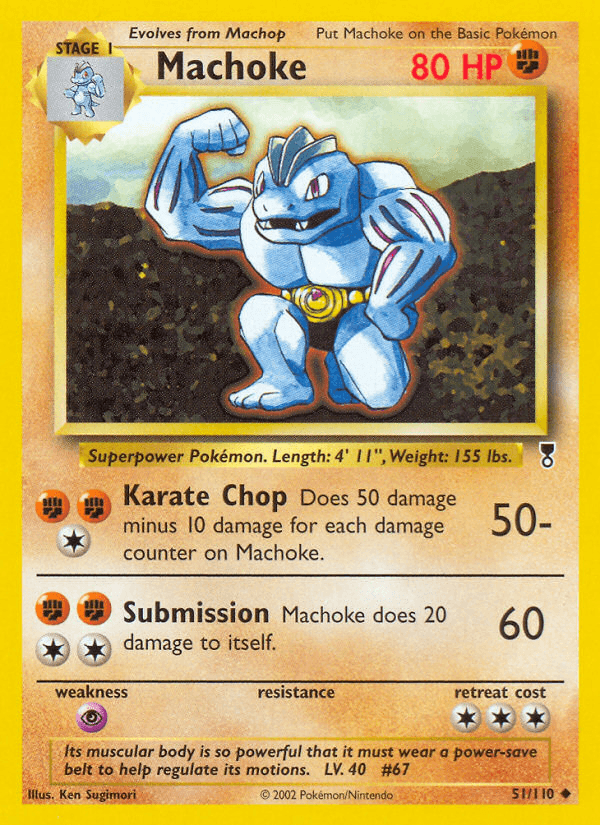 Machoke — Legendary Collection 51/110