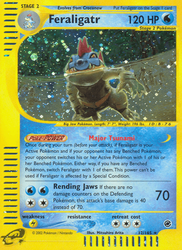 Feraligatr — Expedition Base Set 12/165
