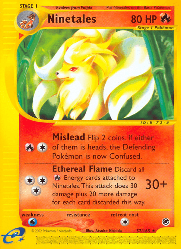 Ninetales — Expedition Base Set 57/165