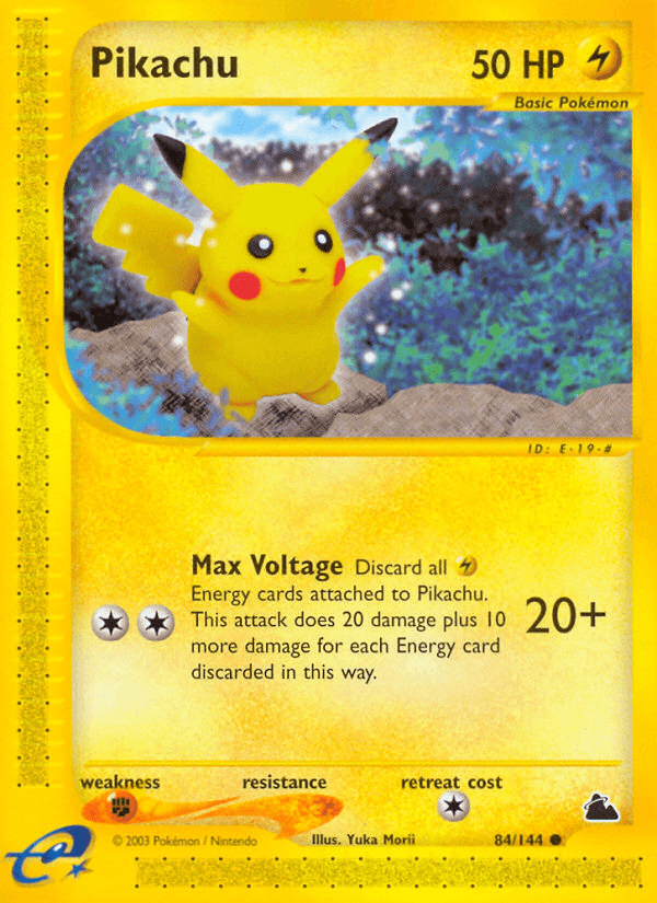 Pikachu — Skyridge 84/182