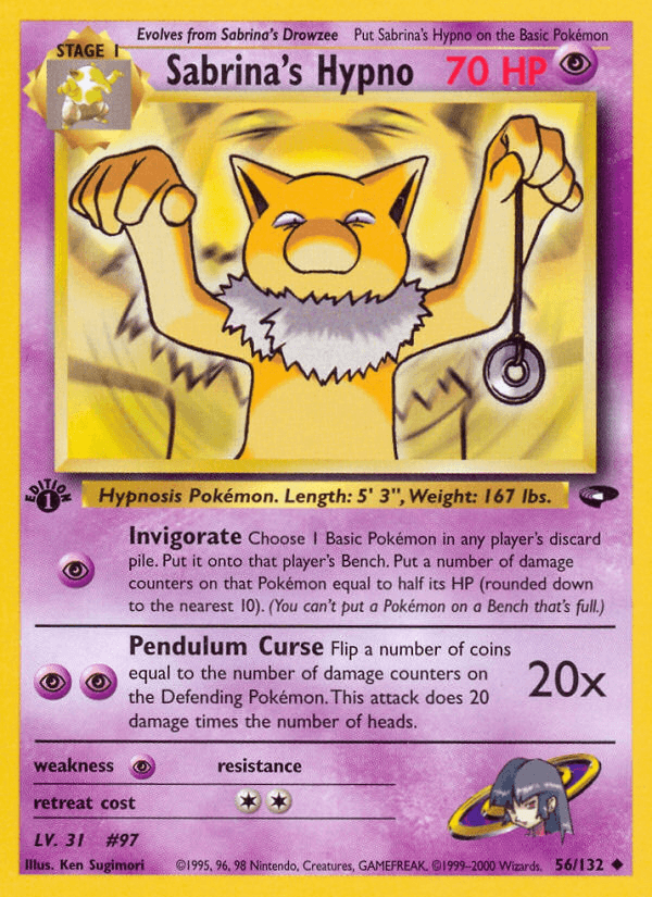 Sabrina's Hypno — Gym Challenge 56/132