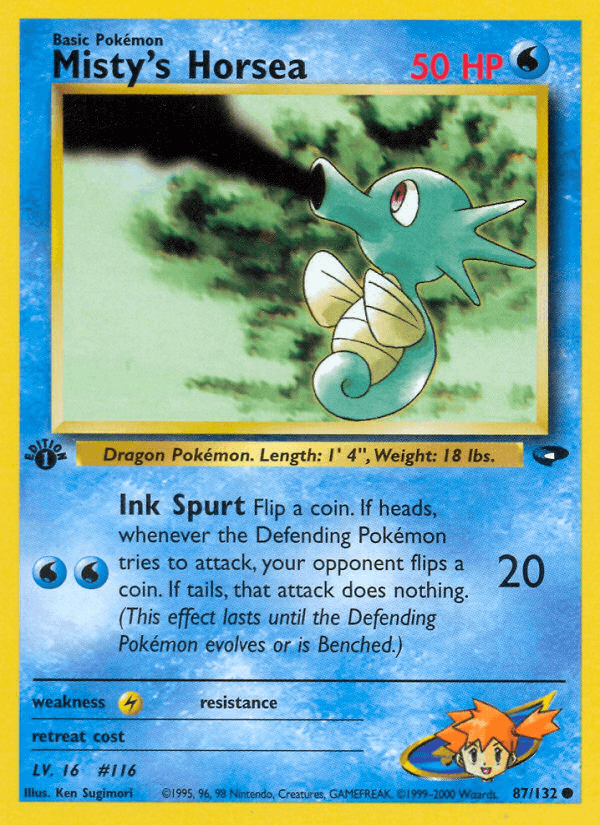 Misty's Horsea — Gym Challenge 87/132