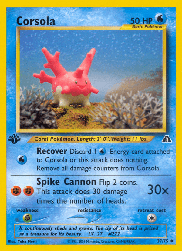 Corsola — Neo Discovery 37/75