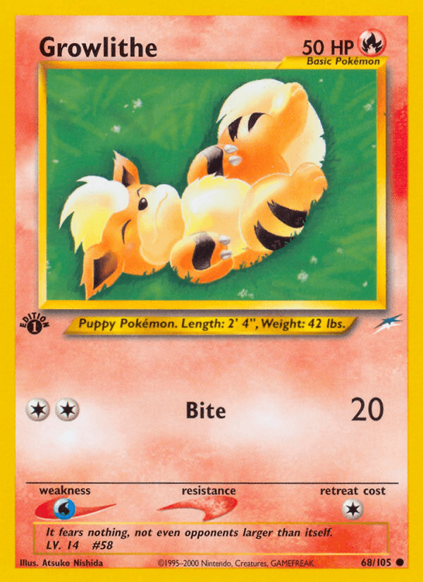 Growlithe — Neo Destiny 68/113